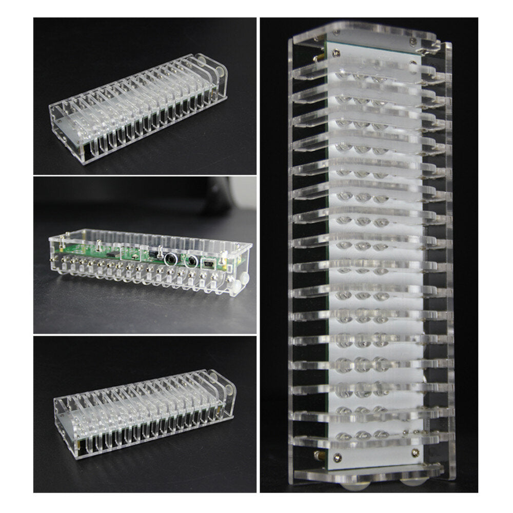 wdt10160 led-licht. eenrijige ademhalingsmuziekspectrumset