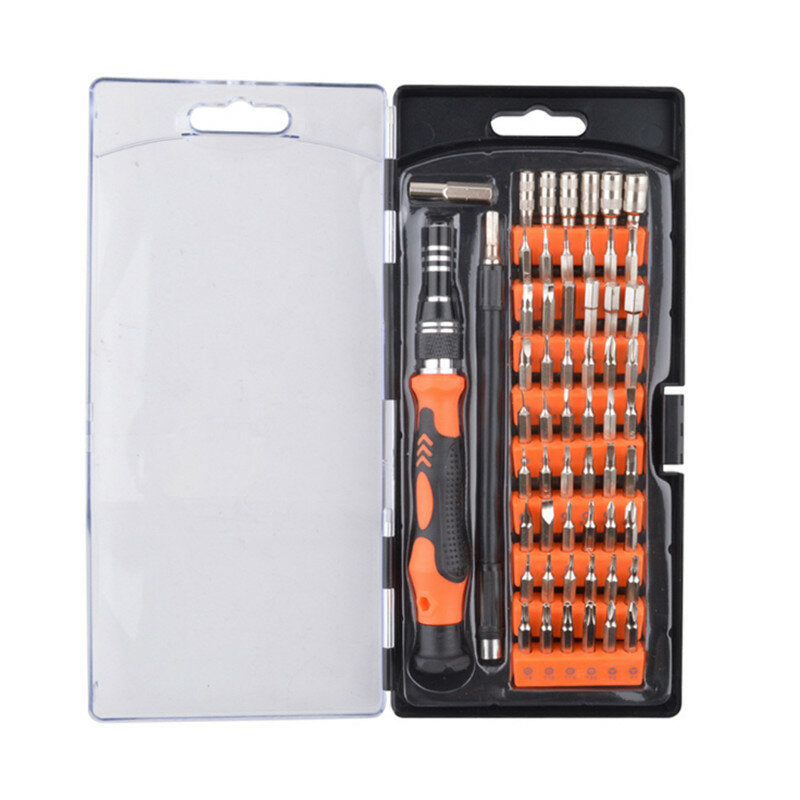 58 in 1 schroevendraaier set multi-bit kit reparatie demonteer gereedschap voor smartphone tafel pc