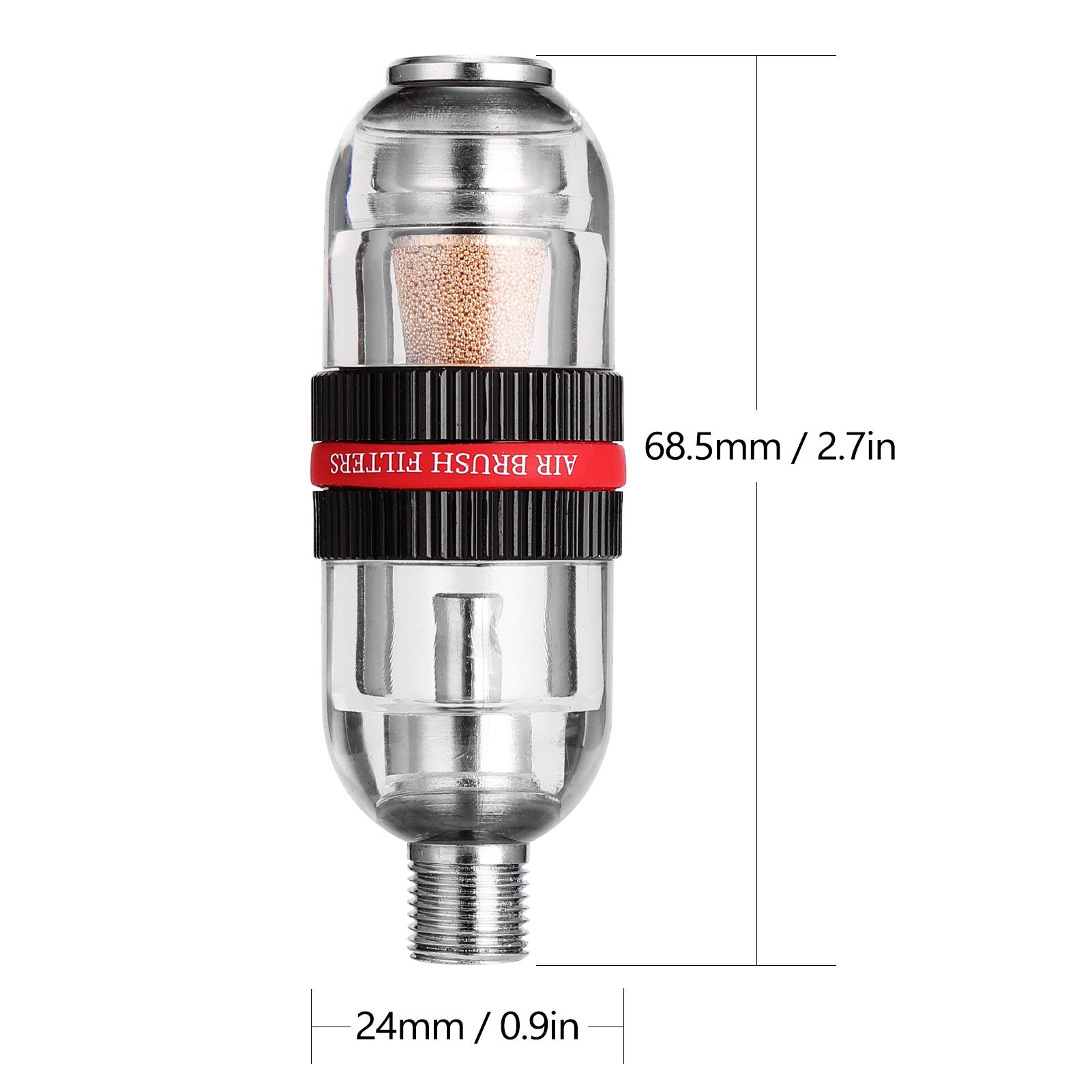 airbrush-filters spuitpen staart water luchtafscheider zeef kleine waterafscheider luchtborstelfilters spuitpen hulpprogrammas