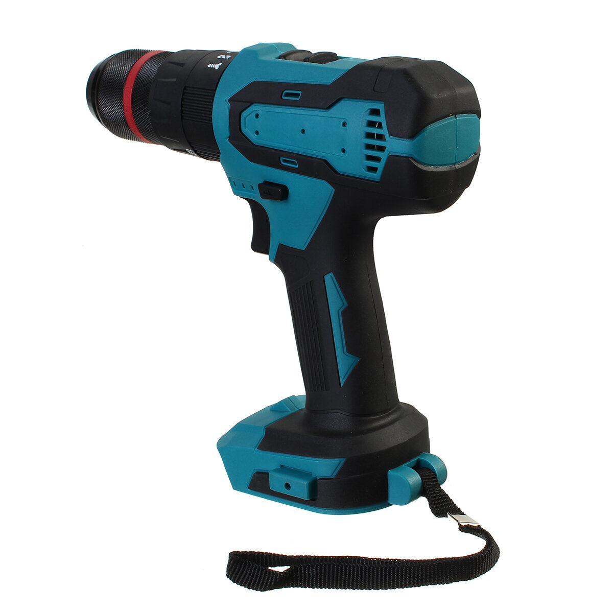 3 in 1 draadloze borstelloze elektrische slagboorschroevendraaier 13 mm schroevendraaier voor makita-batterij