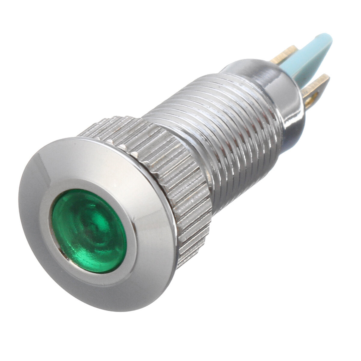 12v metaal 8mm led-lampje dash lamp waarschuwingslampje waterdicht