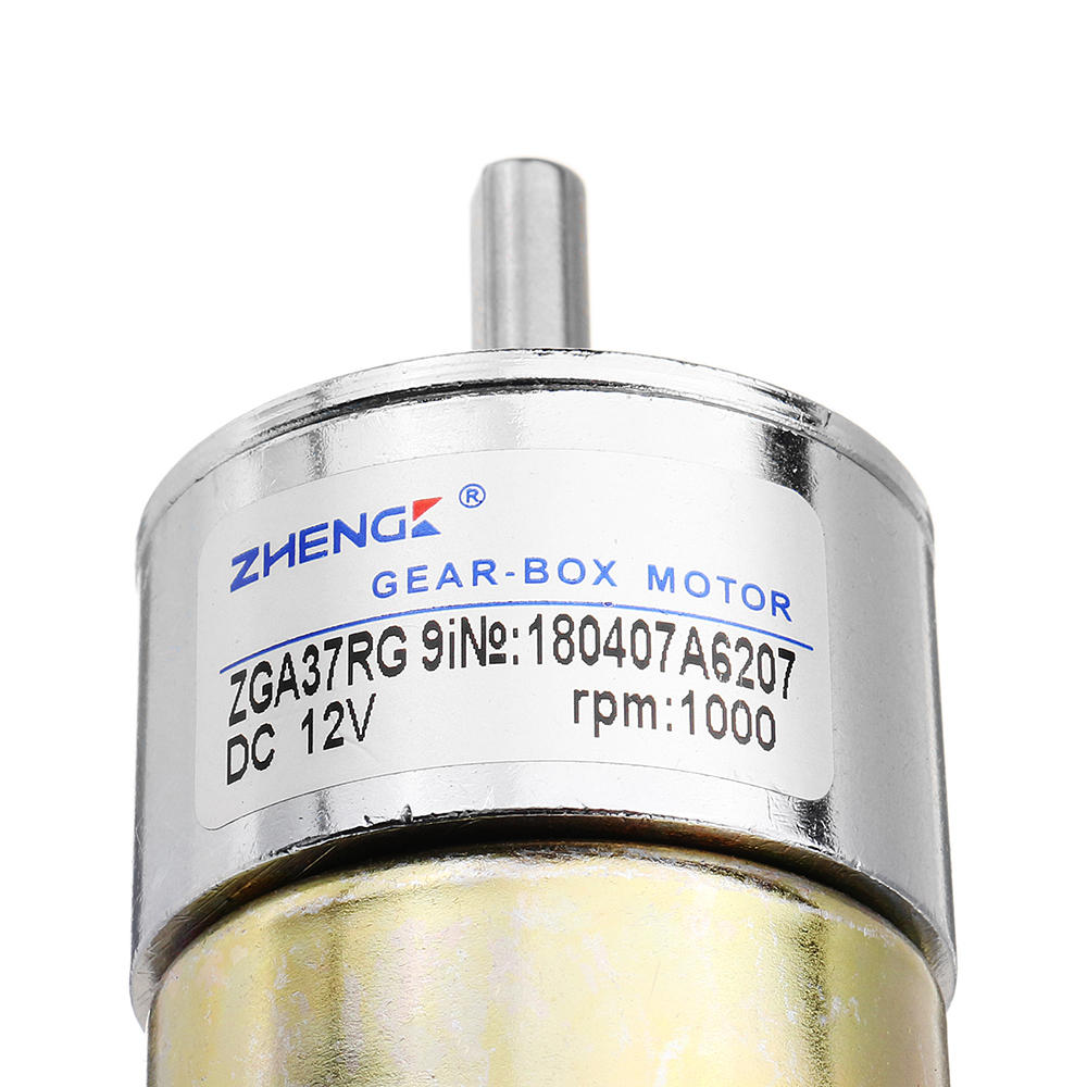 zhengke zga37rg 12v 1000 rpm reductiemotor dc-reductiemotor