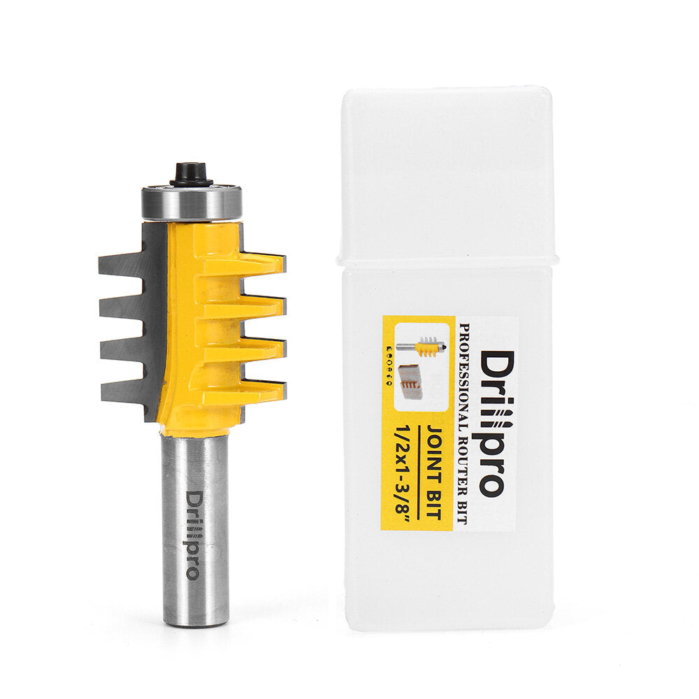 t-slot finger joint router bit 1/2 of 1/4 inch schacht omkeerbaar voor het zagen van houtbewerking