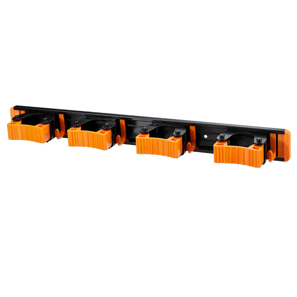 mop- en bezemhouder met 4 standen en 5 haken multifunctionele mophouder gereedschapsset