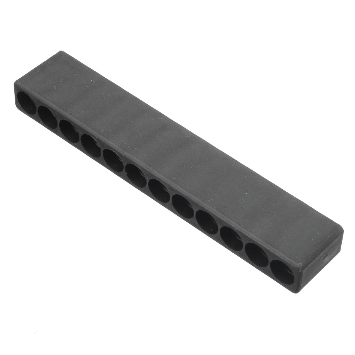12 gaten hex shank plastic schroevendraaier bit opslag dek schroevendraaier hoofd opbergkoffer