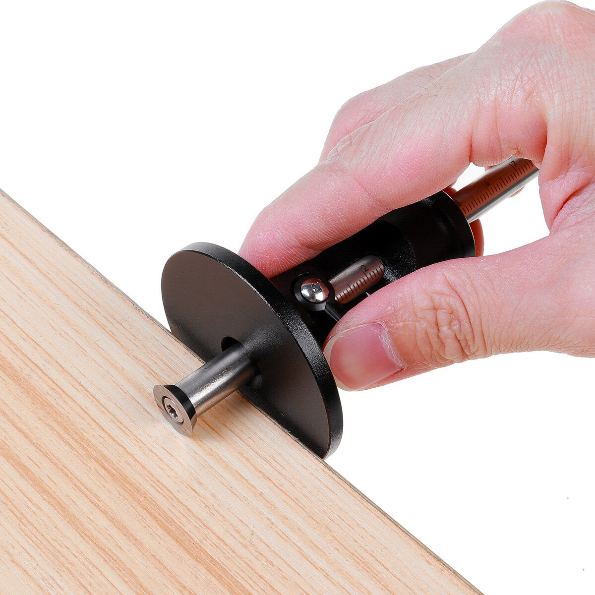 ganwei europese stijl micro verstelbare wiel markering gauge wiel houtbewerking kraspen liniaal markering gauge hand meetinstrument markering kraspen