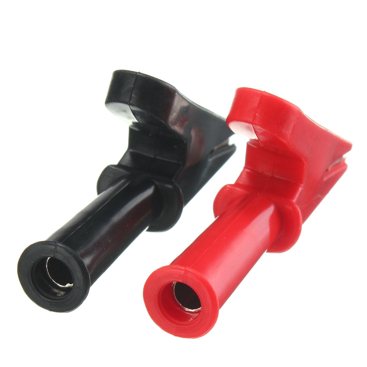 2 stuks 2000v 30a crocodile alligator mappen veiligheidstest clips voor 4mm shrouded banana plug