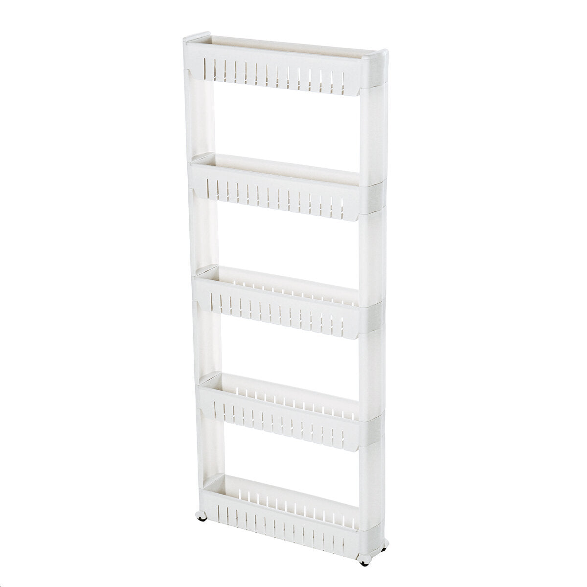 3/4 / 5-tier slim slide trolley storage holder rack organizer kitchen bathroom