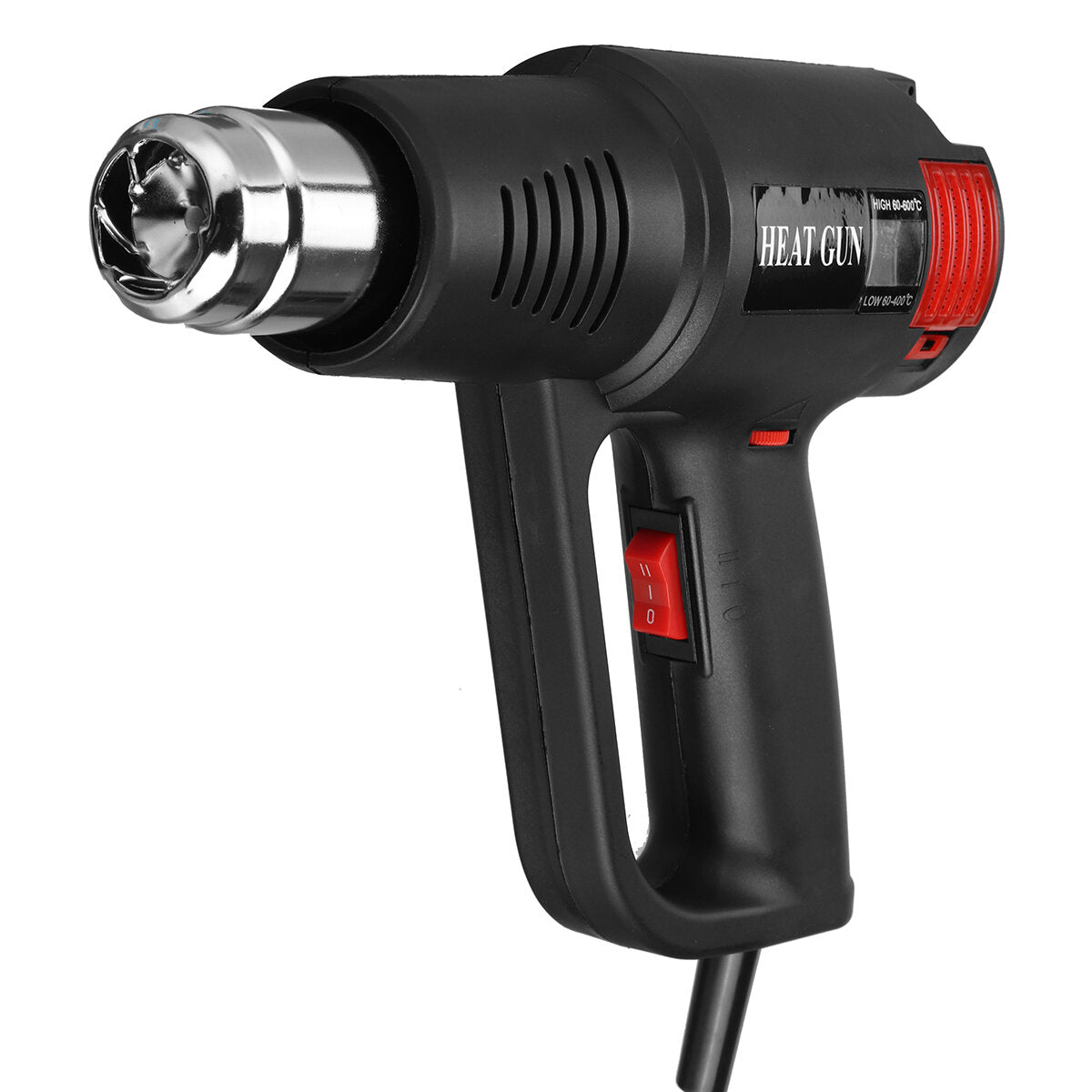 2000w 60-600℃ beroep digitale elektrische heteluchtpistolen 2 speed warmte variabele hot air power tool föhn voor solderen