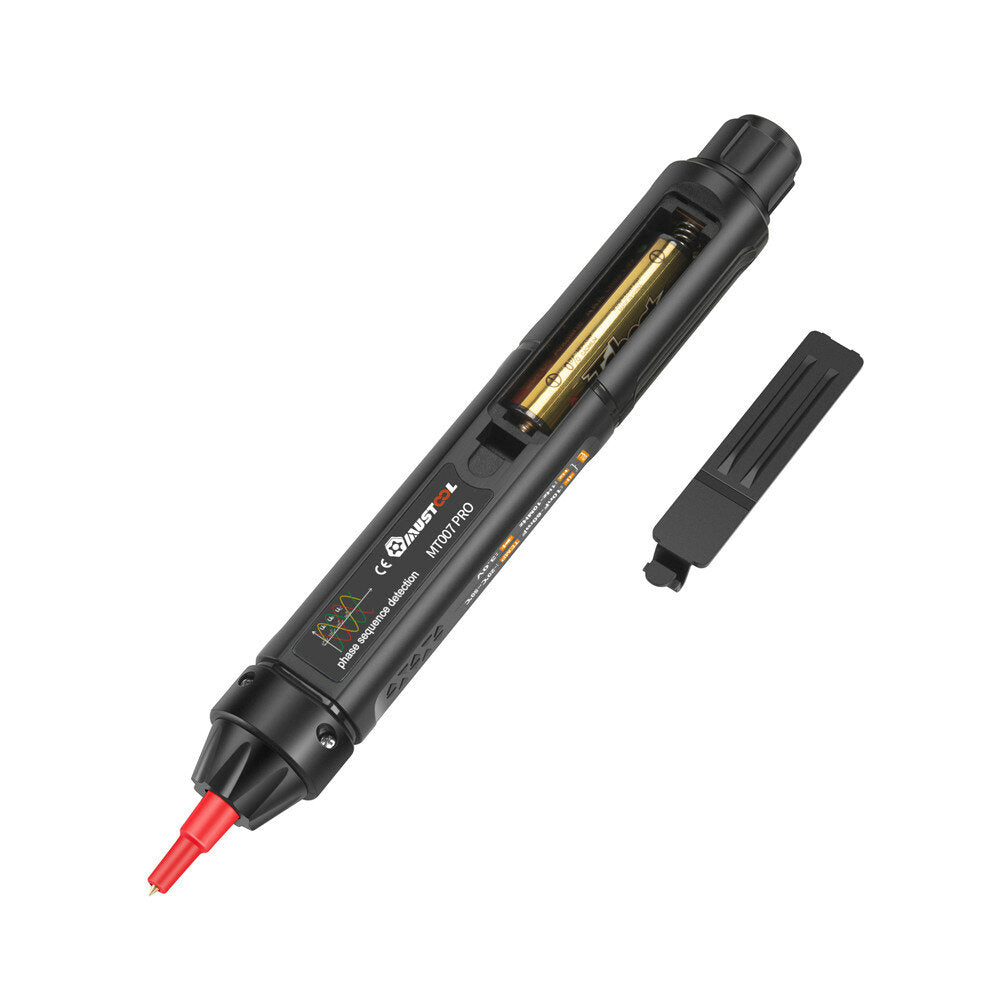 mt007/mt007 pro/mt007 pro-en true rms digitale multimeter + spanningstestpen + fasevolgordemeter 3 in 1 kleurenscherm spraakuitzending