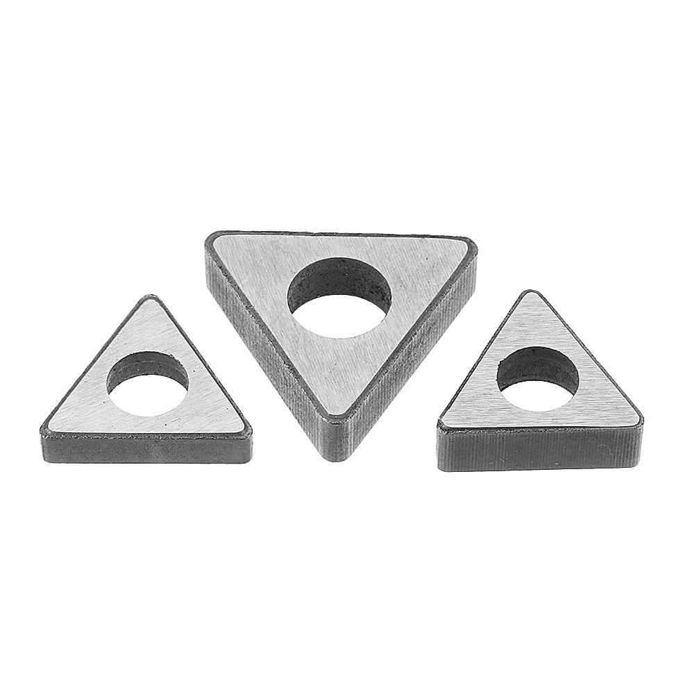10 stuks carbide shim accessoires cutter pad mt1603 / mt1604 / mt2204 voor cnc draaibank gereedschap tnmg16 tnmg22 inserts