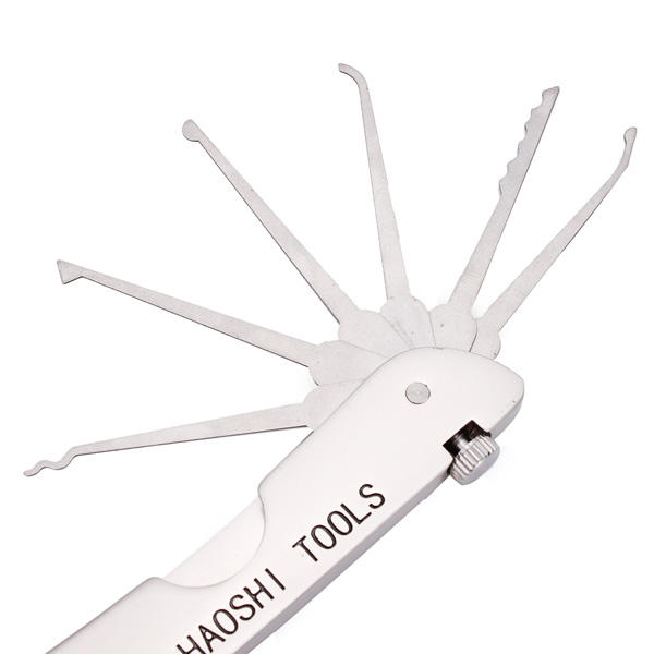 opvouwbare deurslotopener slotenmaker tool lock pick set
