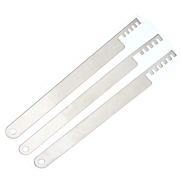 7 stuks comb pick rvs lock tool slotenmaker tool voor house lock picks