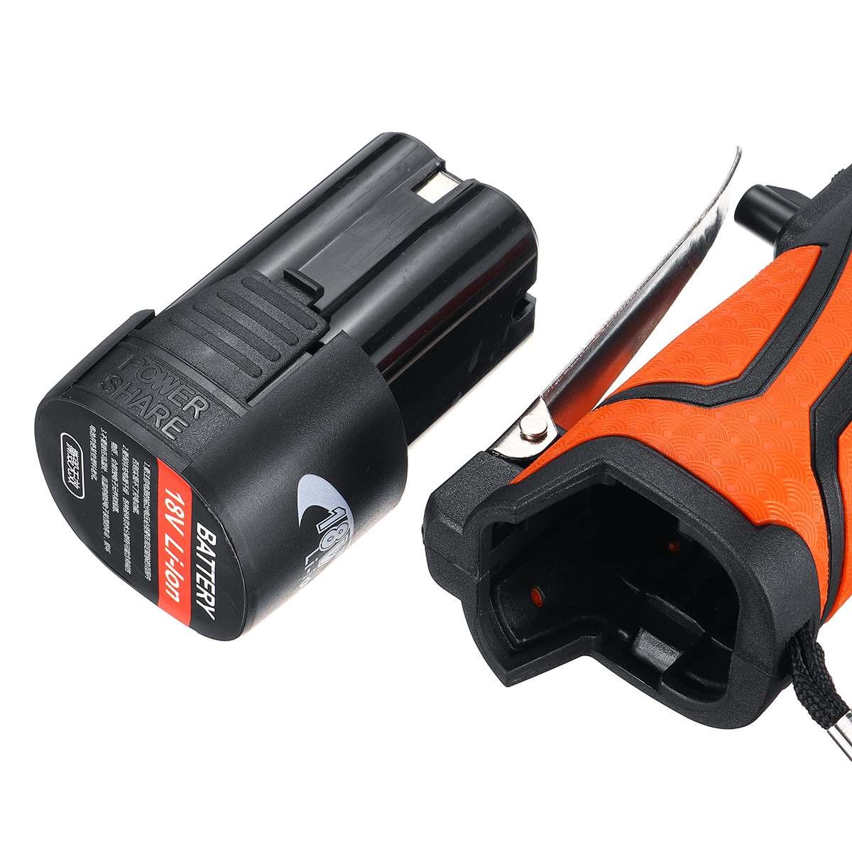 draadloze 3/8 inch elektrische ratelsleutel set haakse moersleutel power ratel tool w/1 stuks lithium-ion batterij