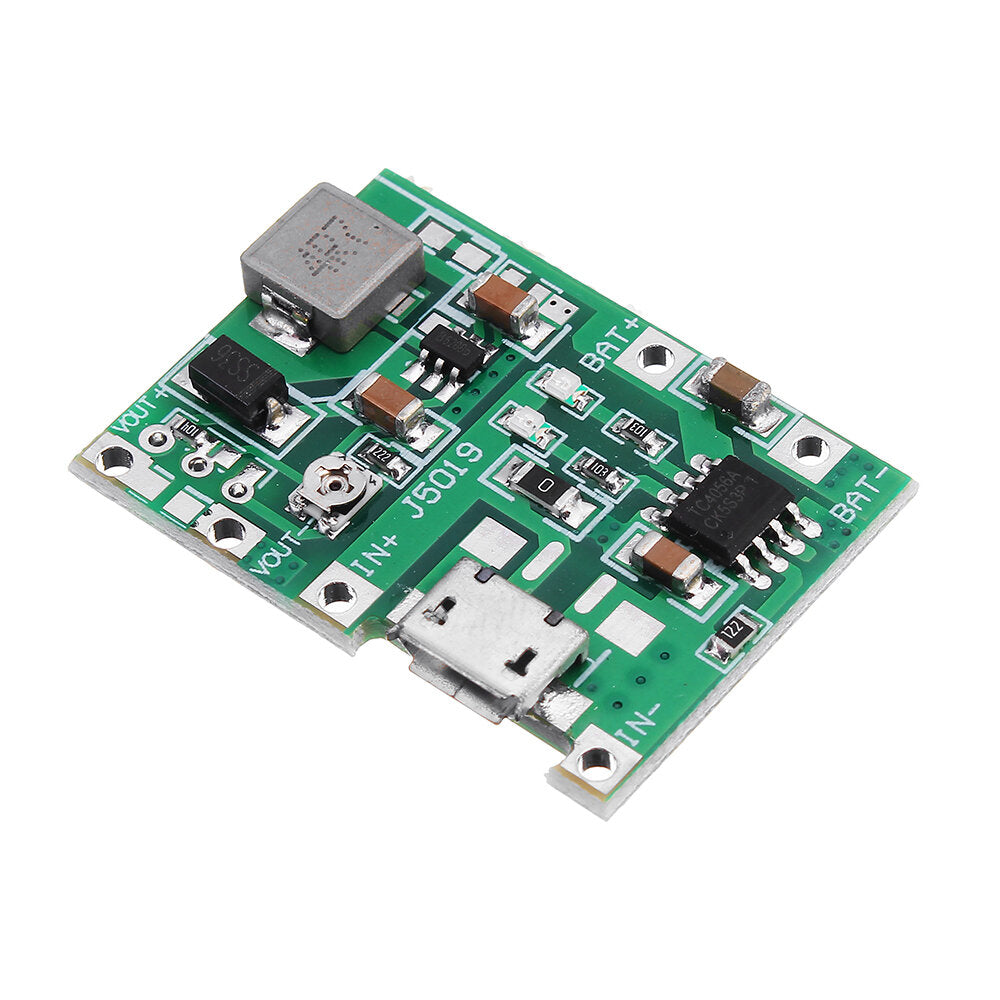 20 stuks 3.7 v 9 v 5v 2a verstelbare step up 18650 lithium batterij opladen ontlading geïntegreerde module