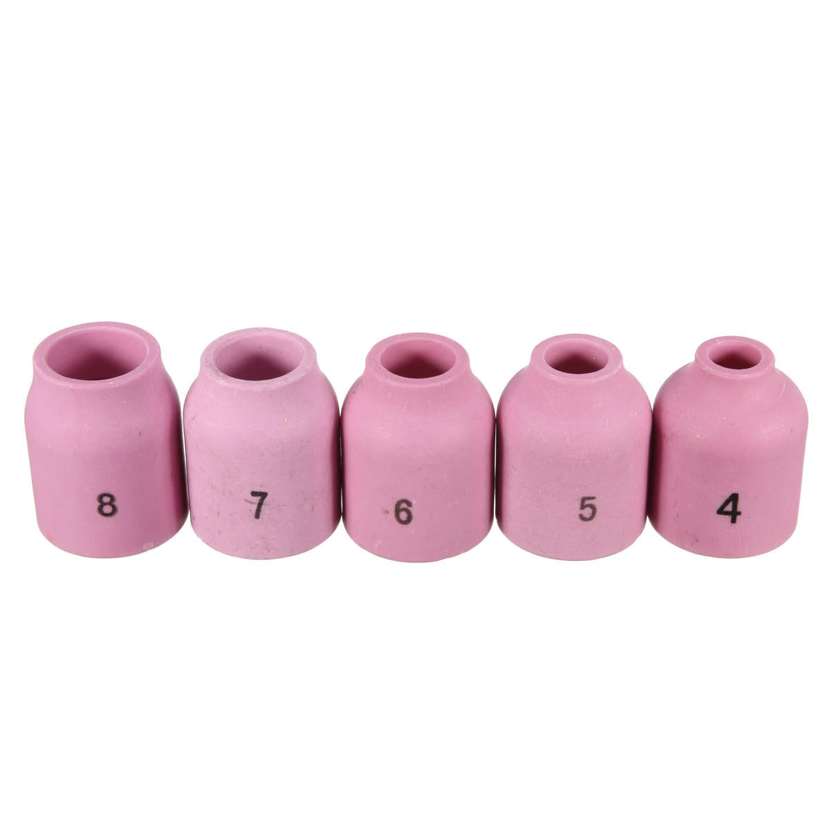46 stuks tig gas lens collet body diverse maat kit voor tig lastoorts sr wp9 20
