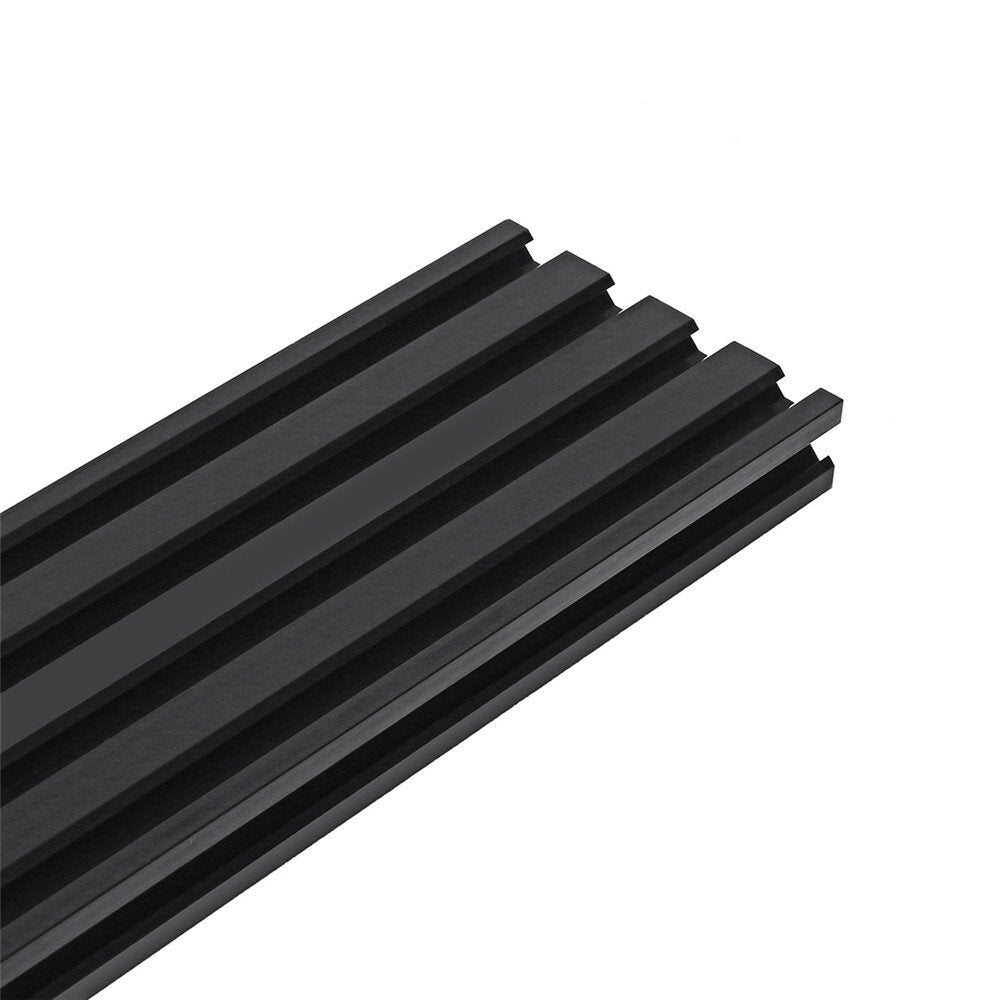 200-1000 mm zwart 2080 v-sleuf aluminium profiel extrusieframe voor cnc-gereedschap diy