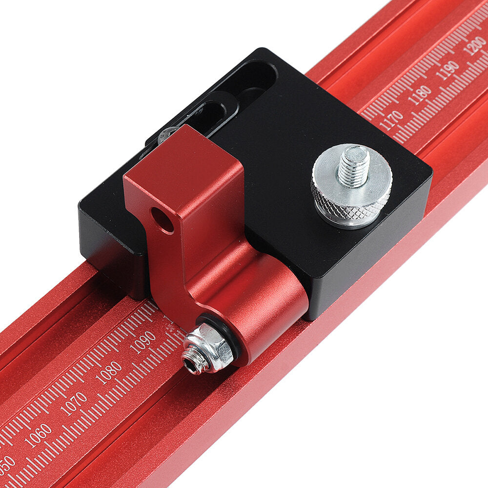 fonson aluminium houtbewerking uitbreiding geleiderail t-track connector voor track saw rail parallel guide system