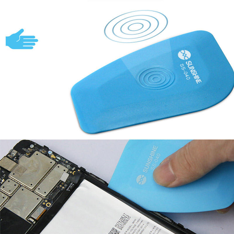 ss-040 antistatische telefoon demontage gereedschap batterij demontage kaart vierhoekige gebogen ontwerp mobiele telefoon pry opening tool