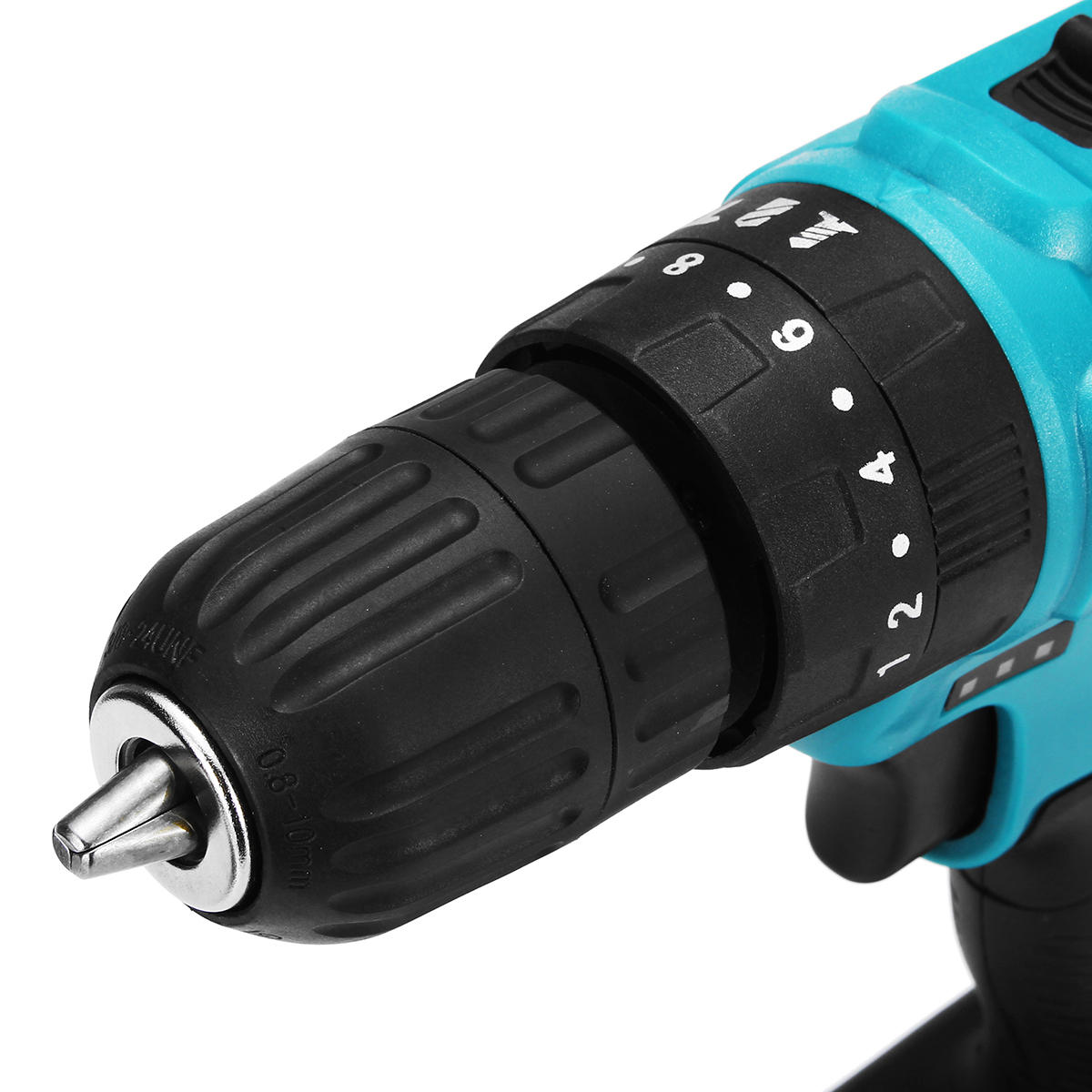21v 2-speed elektrische draadloze boormachines kit 3/8 schroevendraaier met 1 of 2 batterij
