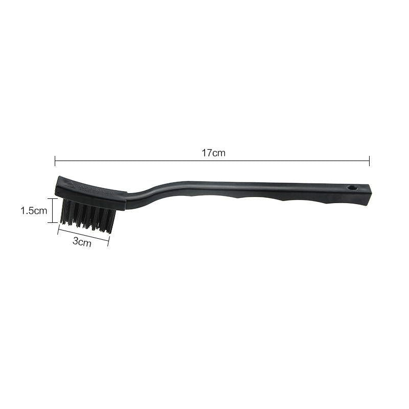 zwarte antisliphandvat pcb rework esd antistatische stofreinigingsborstel 17cm voor mobiele telefoon tablet-pc