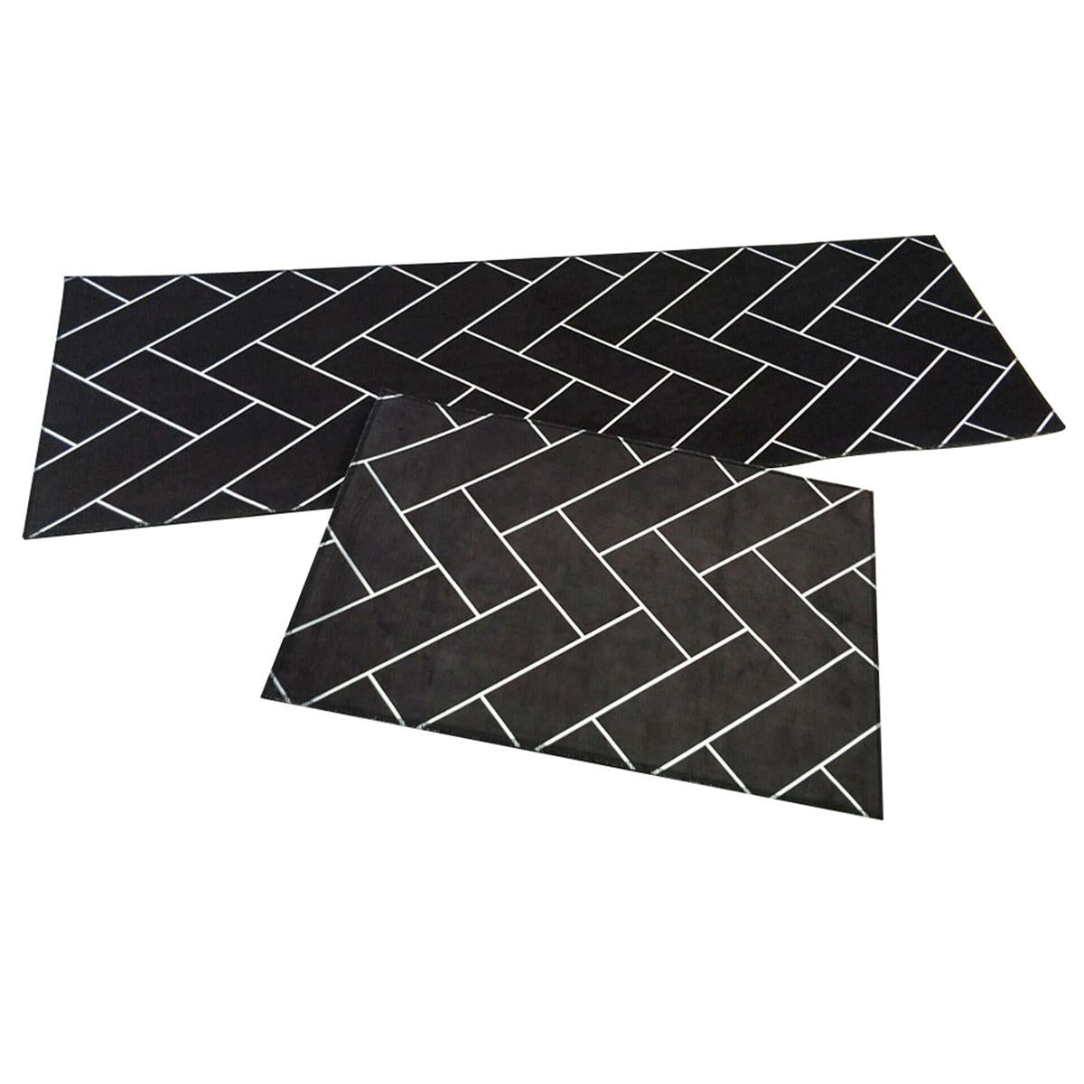 2 stuks huis keuken vloermat antislip loper anti vermoeidheid tapijt set