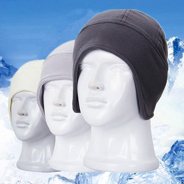 winter gebreide cap fleece thermische protect ear caps mannen en vrouwen thicken ski caps