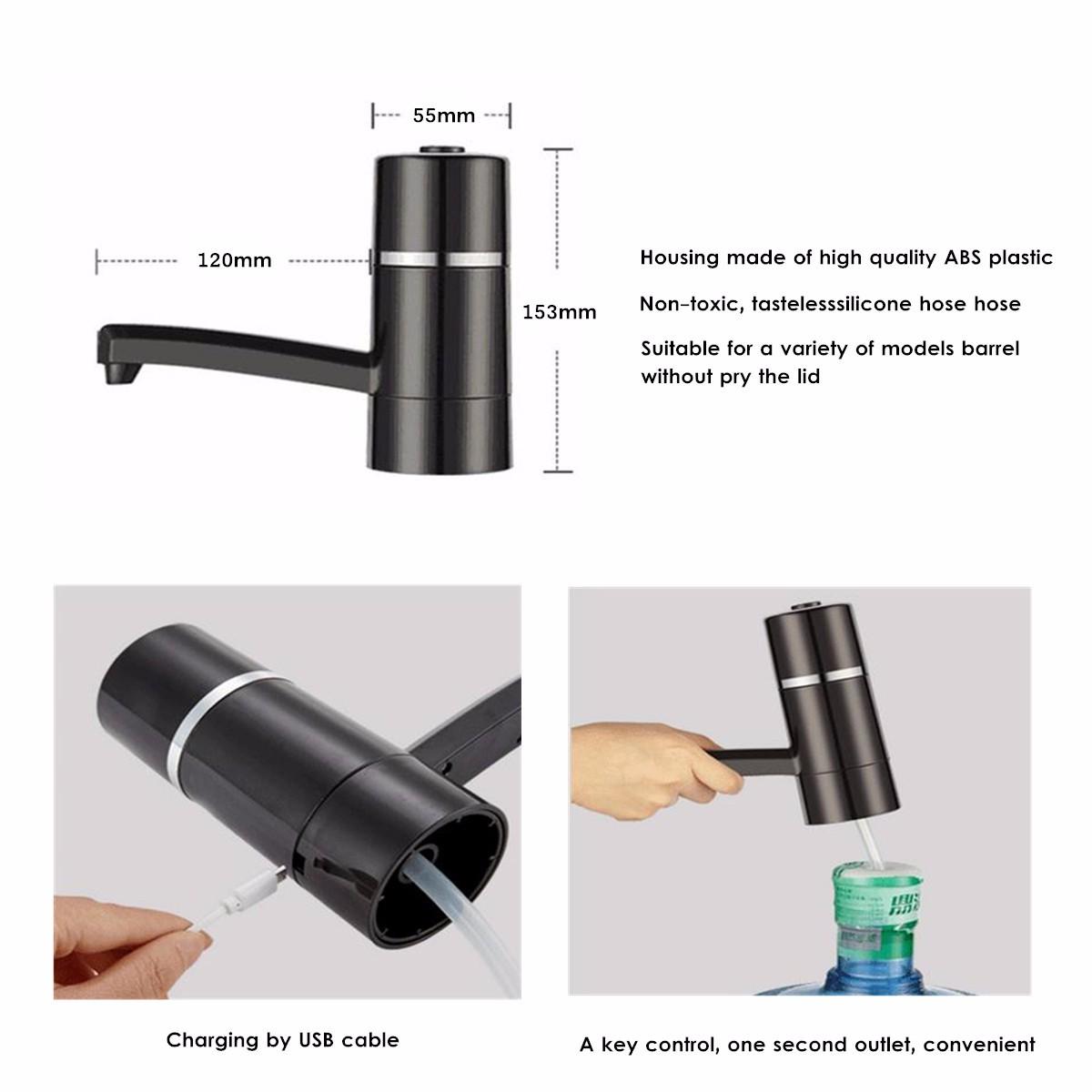 12v 15w water elektrische pomp dispenser draadloos oplaadbaar draagbaar gereedschap