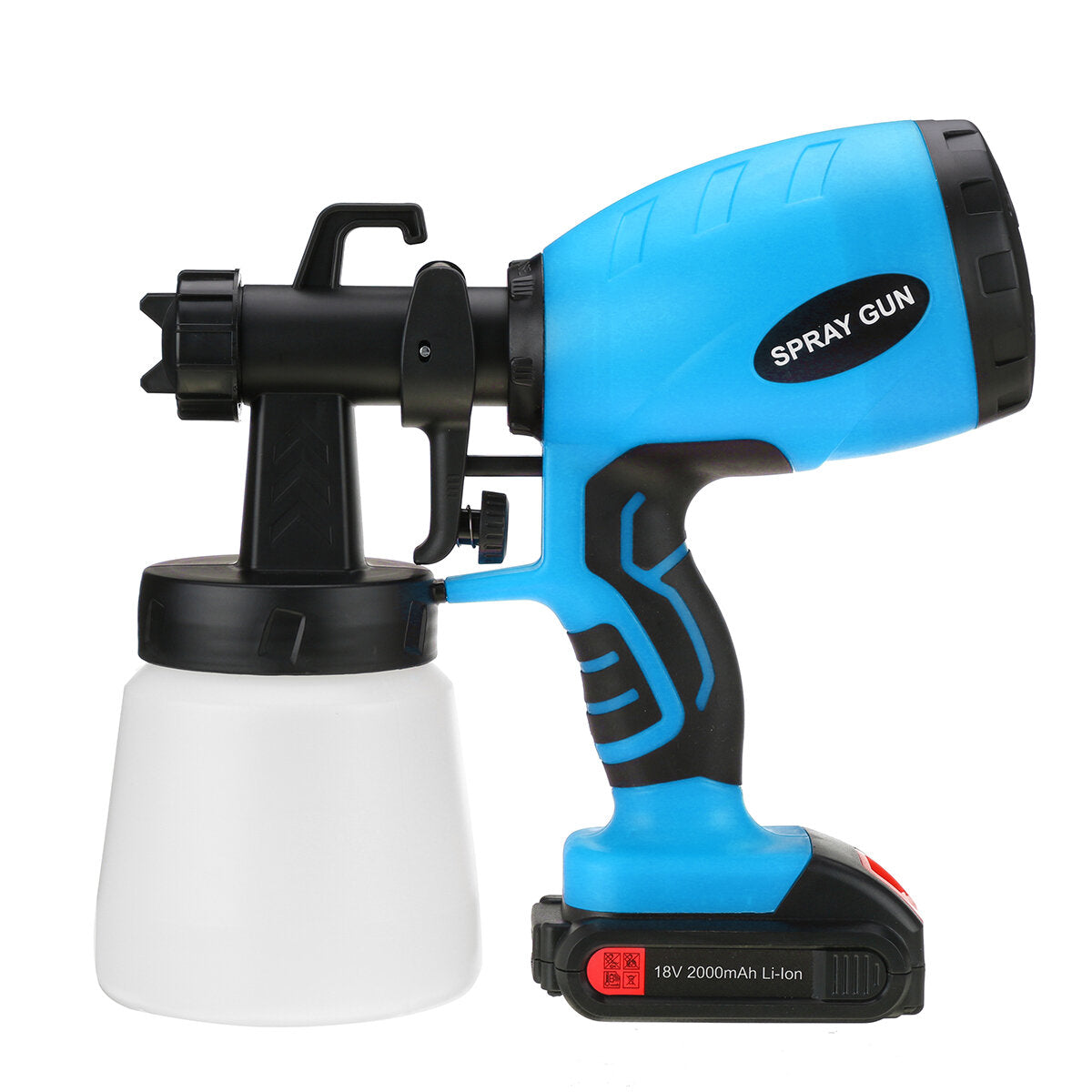 2000 mah draagbare elektrische verfspuit draadloze handheld spuitpistolen thuis indoor omheining schilderen tool voor desinfectie verneveling schilderen