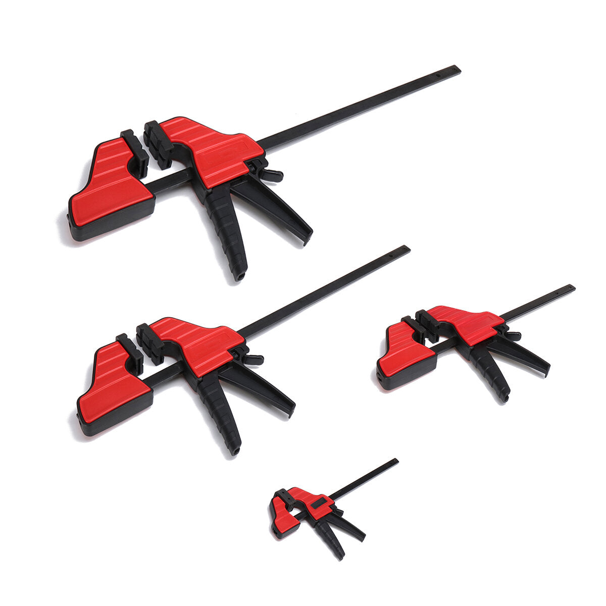 4/6/12/18 inch plastic f-klem heavy duty houder snelspanner parallel houtgereedschap houtbewerkingsklem
