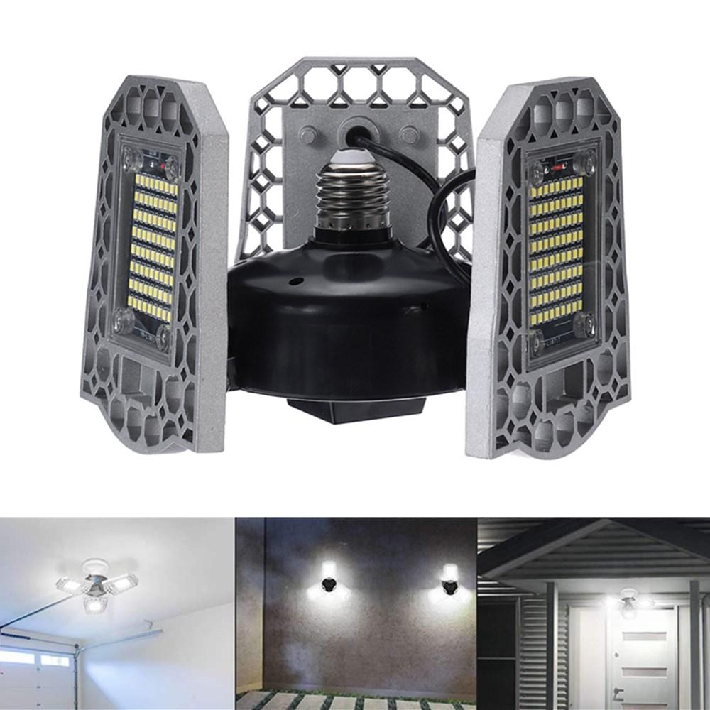 200w 240w 300w waterdichte lichtsensor e27 led-lamp vervormbare garagelamp plafond workshop verlichting
