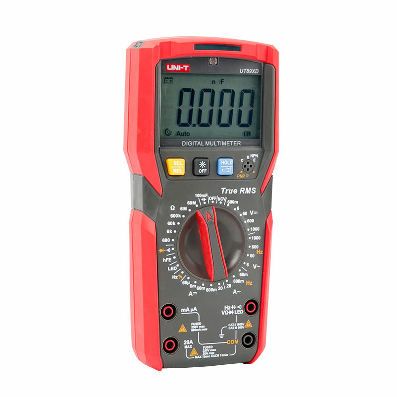 Ut89xd Multimeter uni-t ut89x/ut89xd 6000 count digitale multimeter true rms automatisch ...