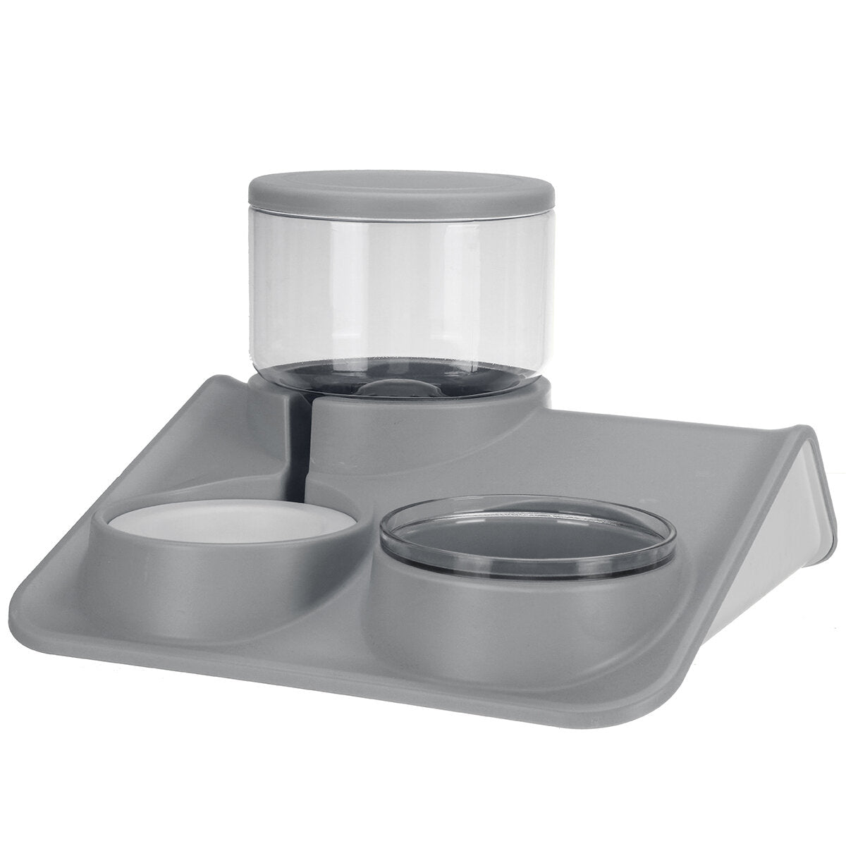 pet waterer meerlaags filter verzegelde kattenbak 2l voerbak voor automatisch drink- en voerapparaat voor katten automatische hondenvoeder