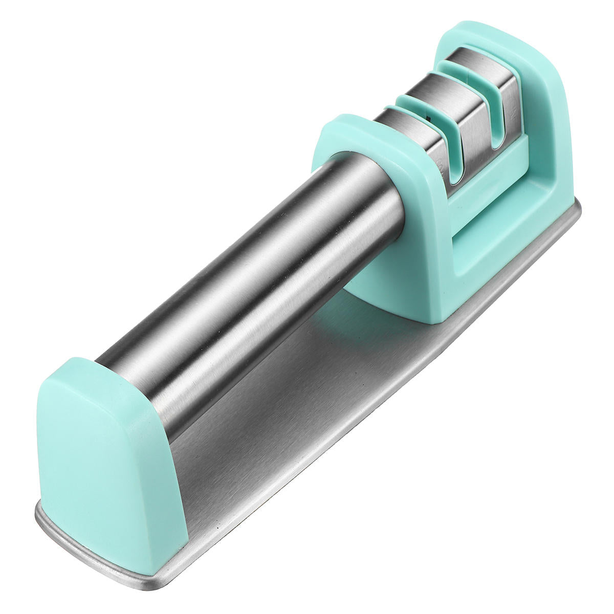 2 stage sharpener diamond roestvrij slijpmes steel sharpener kitchen tool