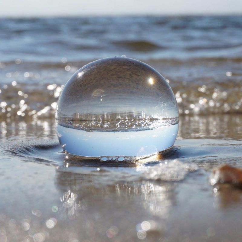 4 kleuren zeldzame kwarts magische kristal helende bal helder kristal bol met tribune huis decor cadeau