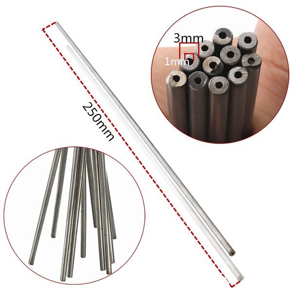 250 mm x 3 mm x 1 mm roestvrijstalen capillaire buis roestvrijstalen buis