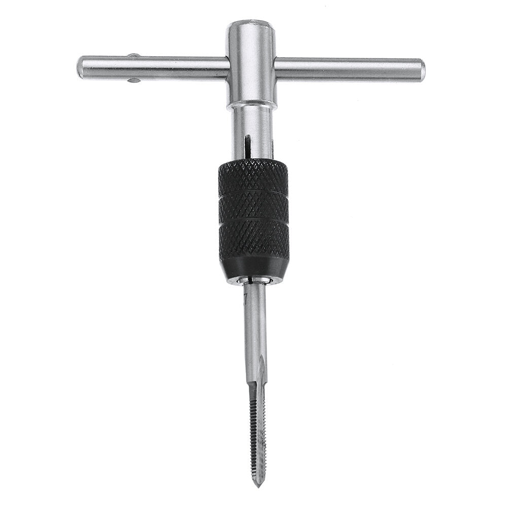 6 stuks m3-m8 tap boor set t handvat ratel tap wrench machinist tool met schroef tap hand