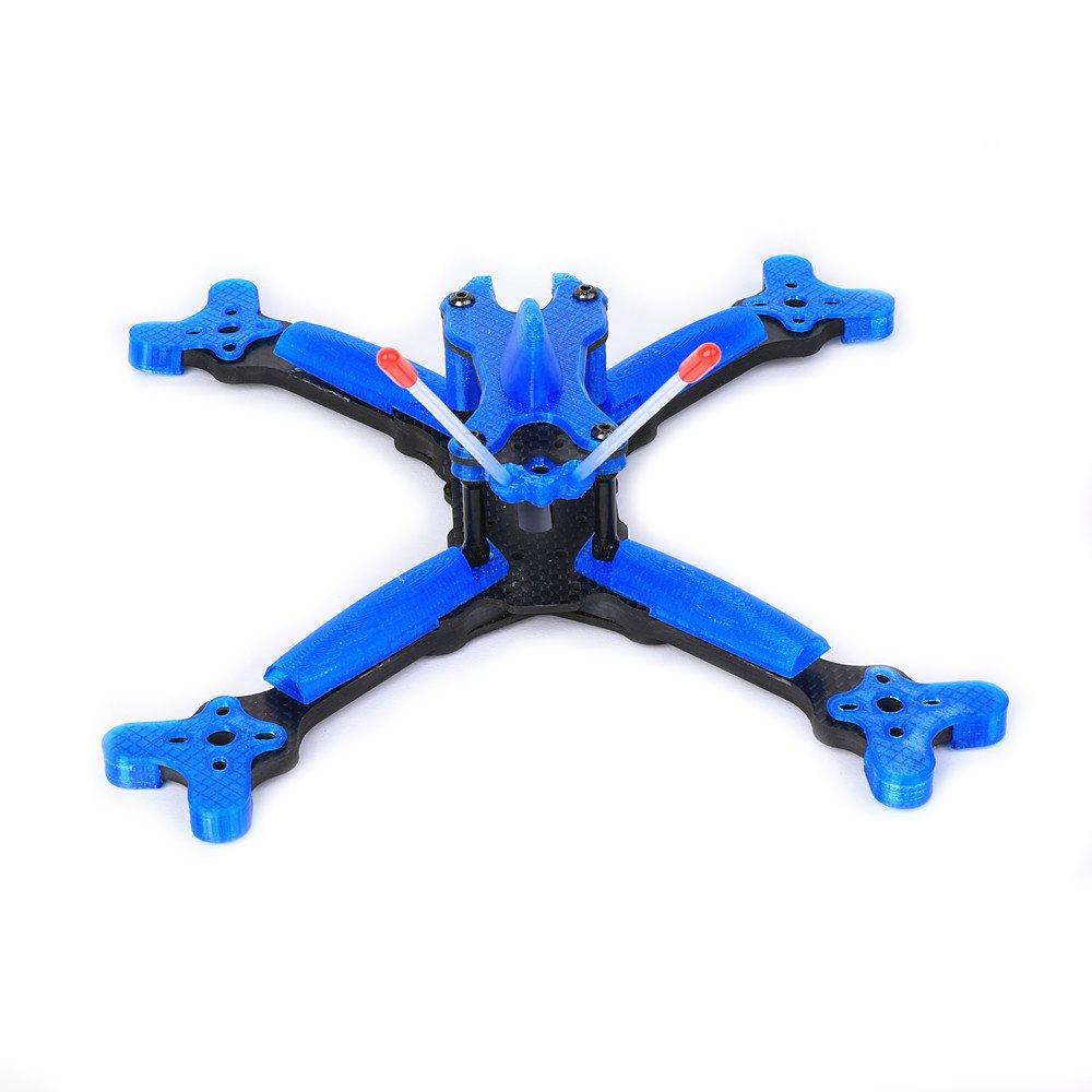 gb series ranger 215 215 mm stretch x-koolstofvezelframe-set 5 mm arm met tpu-onderdelen voor fpv rc drone