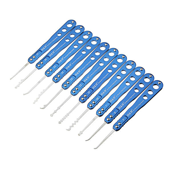eerlijke 8-delige kluis snel openende lockpicks lock-picks gereedschap met 2 transmissieversnellingen