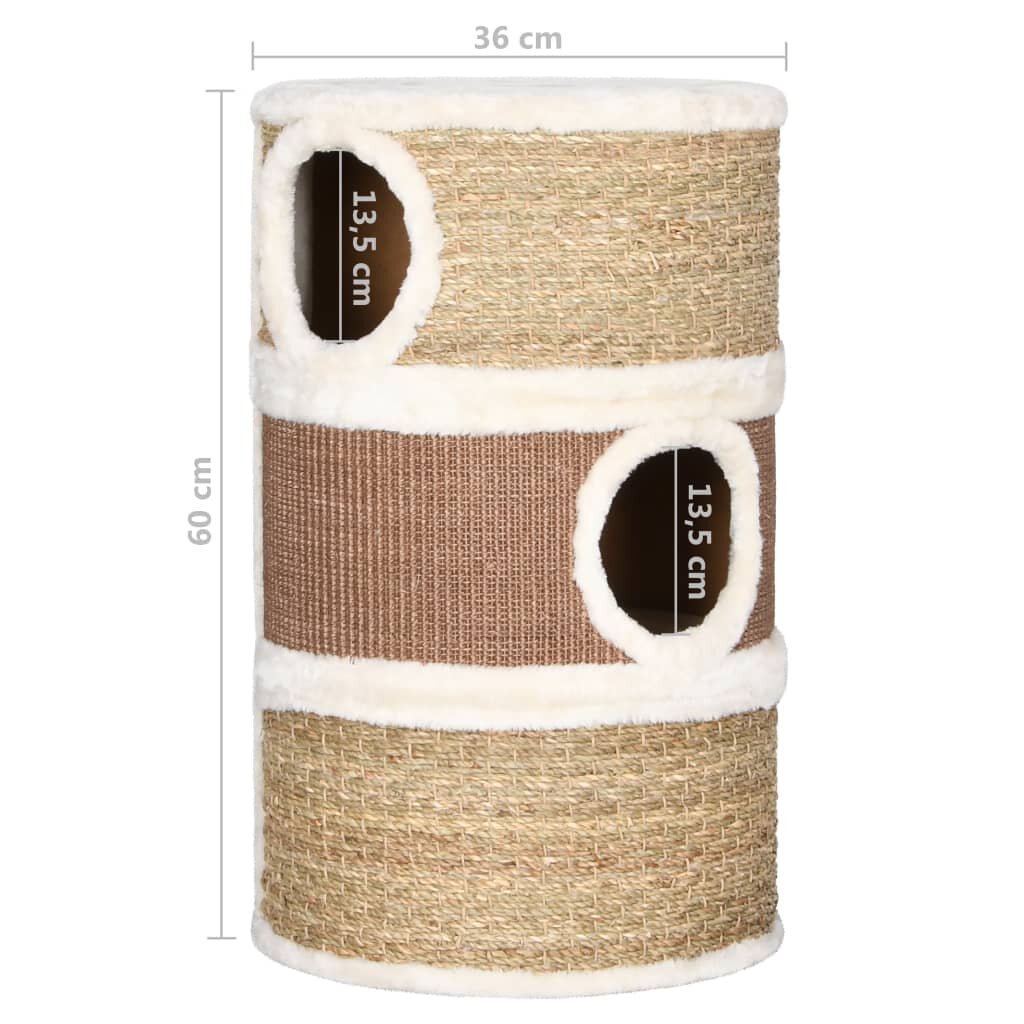 kat krabben 60 cm zeegras