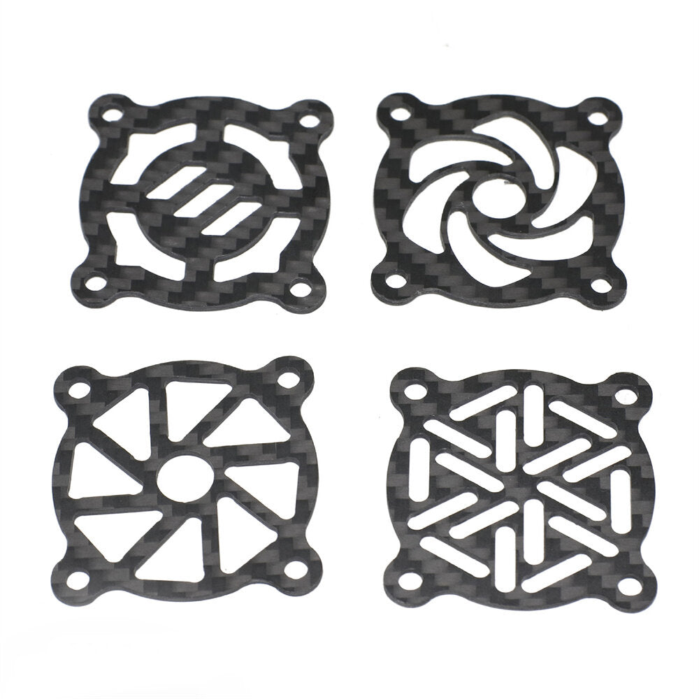 40*40 mm rc auto esc koelventilator carbon friber fan protector cover onderdelen rz002