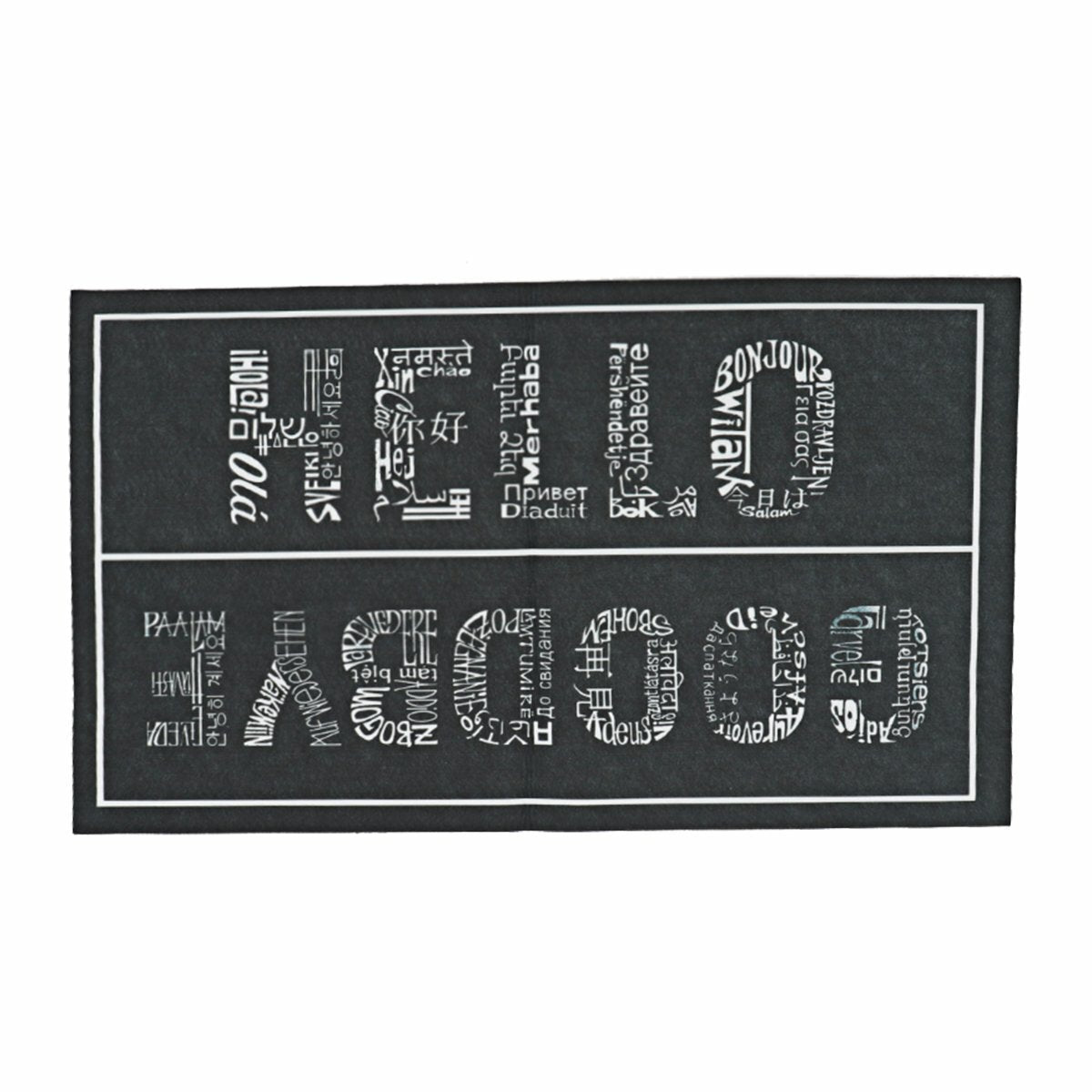 45x75cm antislip indoor outdoor rubber vloerkleed deurmat thuis keuken tapijt