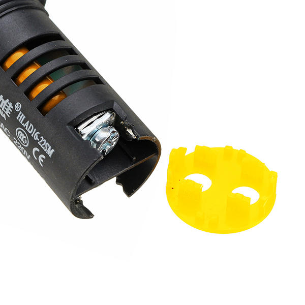 ac 220v 22mm flash zoemer indicatielampje signaallamp geel