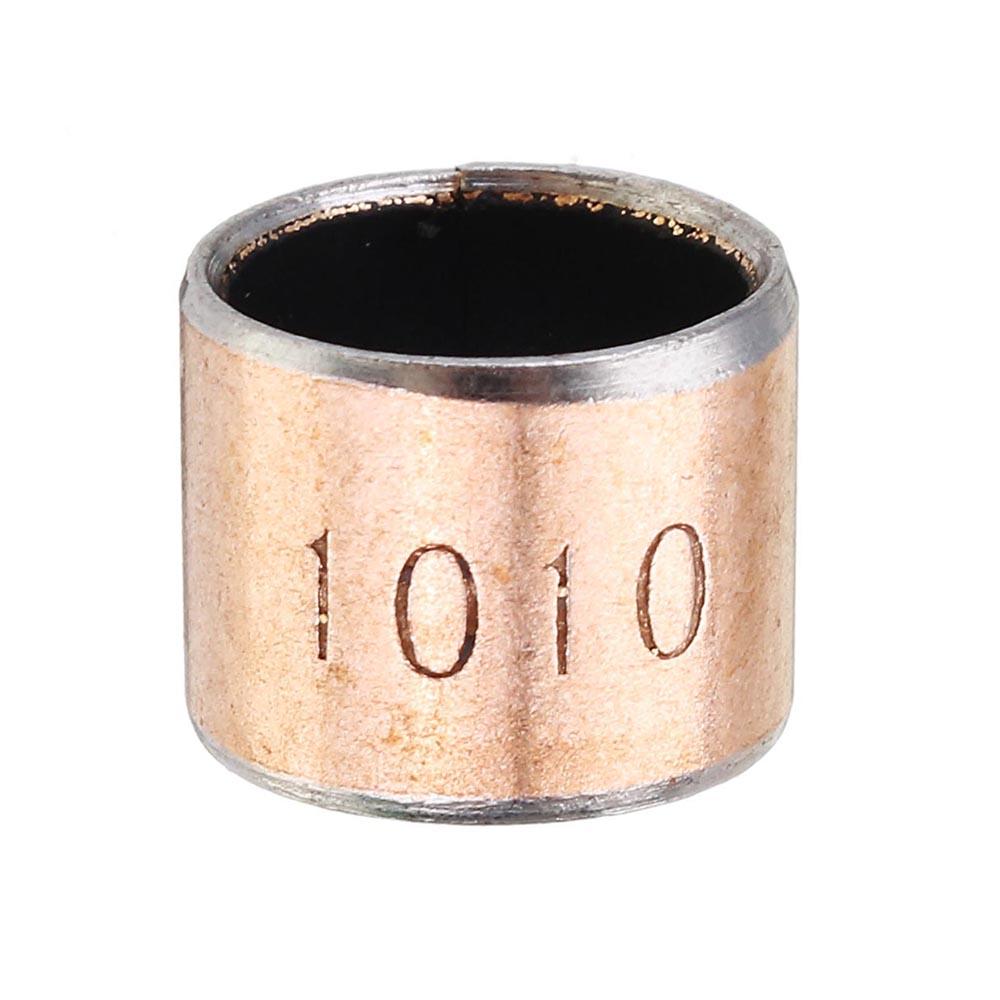10 stuks 10x12x10mm kogellagerbus koperlegering lagerbus: