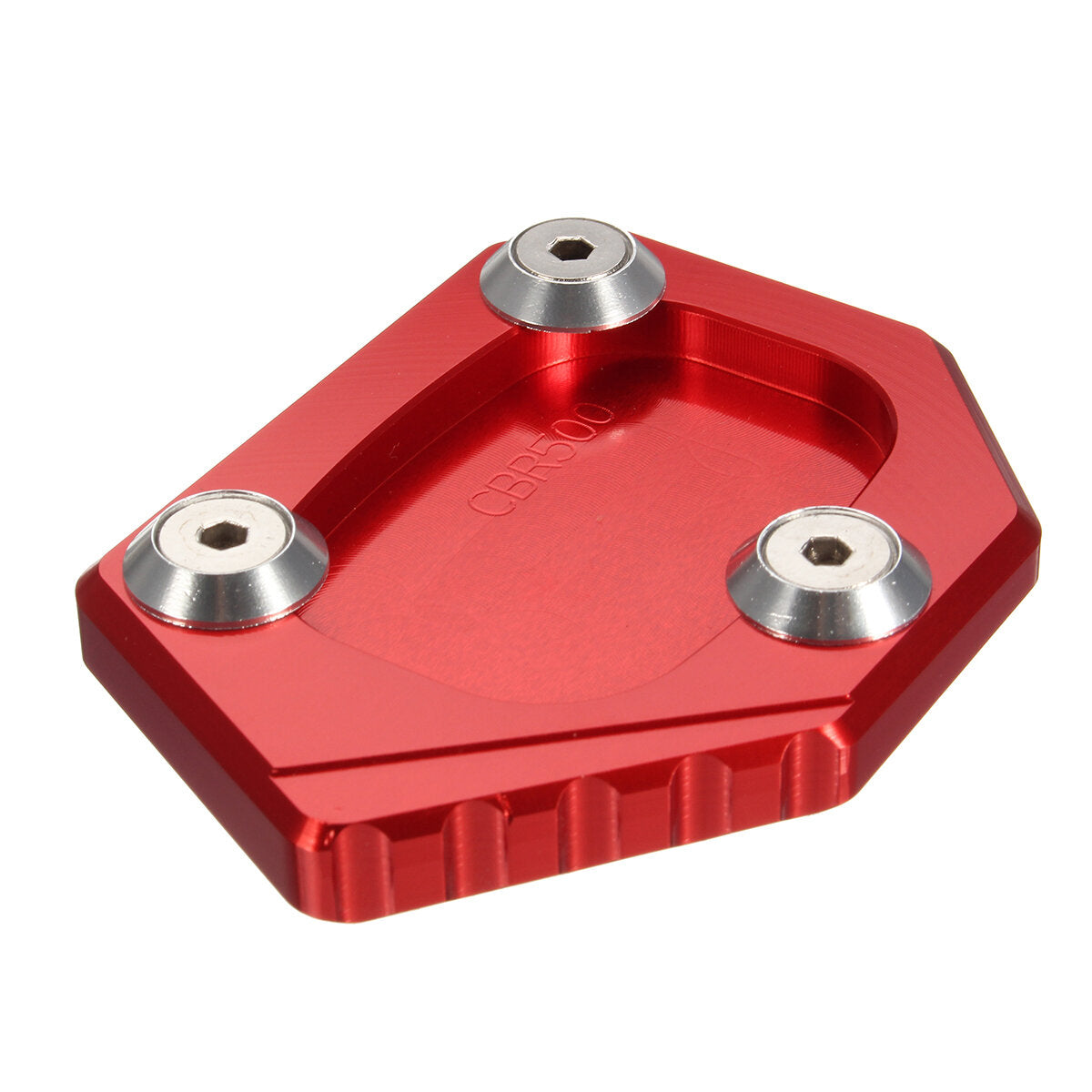 cnc aluminium kickstand zijstandaard pad voor honda cbr500r cb500f / x 2013-2015