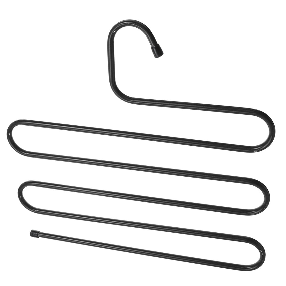 5-delige hanger 5 lagen s-vorm multi kledinglaag opbergbroek hang opbergrek