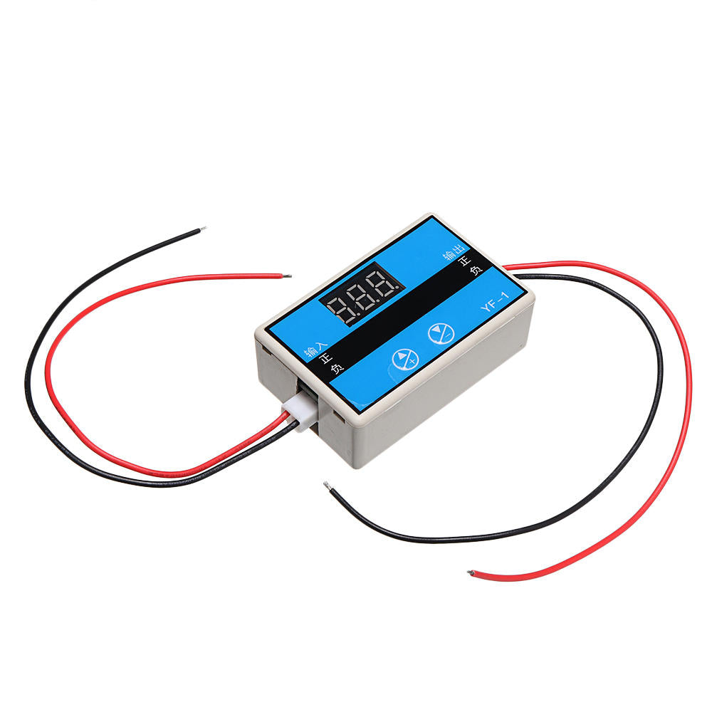 yf-01 dc overstroomuitschakelbeveiliging protectordetectie voor motorblokkades en stops rotatiestroombewaking 0.01-9.99a met digitaal display