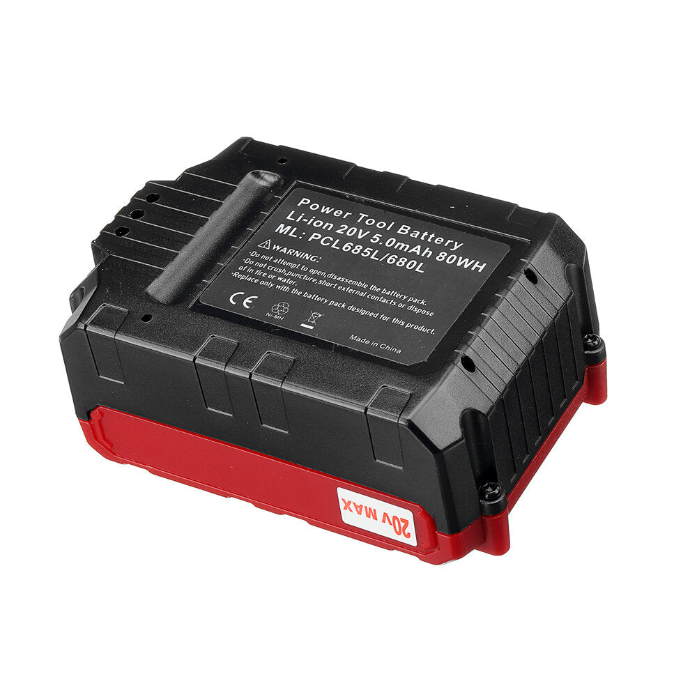 6.0ah li-ion power tool-batterij voor servant pcl685l 20v max. compatibele vervangende batterij