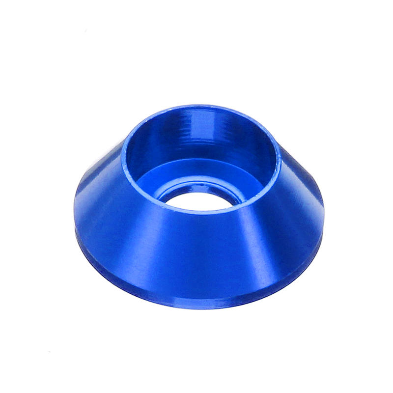 m2.5an1 10 stuks m2.5-kop zeskantschroefringpakkingmoeren aluminium multicolor