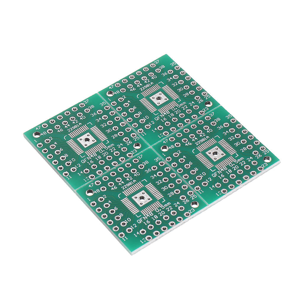 30 stuks htqfp qfn48 naar dip48 qfn44 0.5 mm qfp48 qfp44 pqfp lqfp adapterplaat